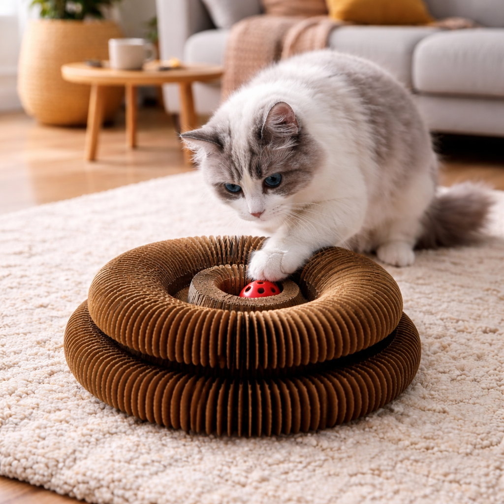 Griffoir interactif pour chats