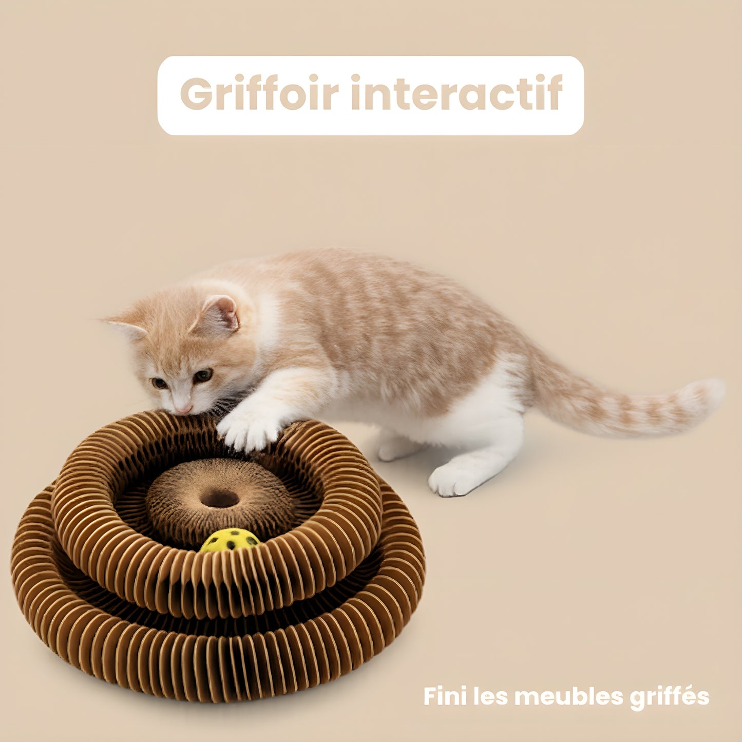 Griffoir interactif pour chats